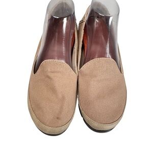 Crocs Sole Skimmer Canvas Flats Slip On Casual Travel Comfort Lightweight 9